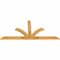 Ekena Millwork Richland Rough Sawn Timber Gable Bracket, Western Red Cedar, 72"W x 33"H x 2"D x 4"F, 11/12 Pitch GBW072X33X0204RIC00RWR - alternate 5